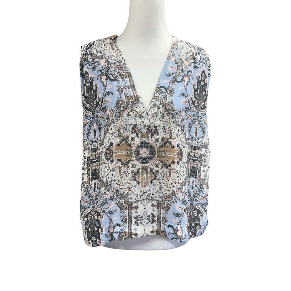 Free People Darcey Tank Top Womens Size XS Pearl Combo